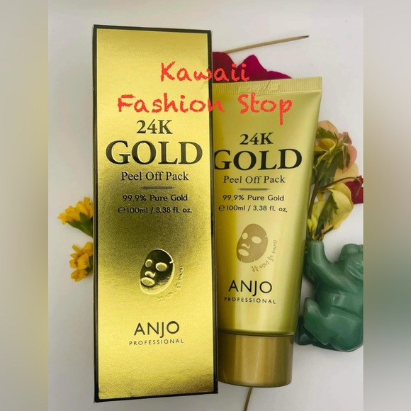 ANJO 24K GOLD PEEL OFF PACK (100ml / 3.38 fl. oz.) - Picture 1 of 5